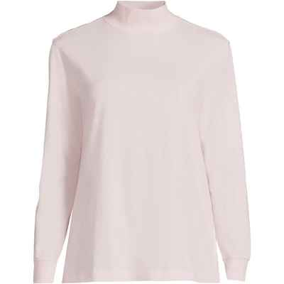 Lands' End Women's Plus Size Long Sleeve Super T Mock - Image 18