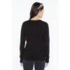 J CASHMERE Women's 100% Cashmere Cable-knit Long Sleeve Pullover Crew Neck Sweater