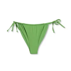 Liberty & Justice Women's Side-Tie Adjustable Coverage Cheeky Bikini Bottom