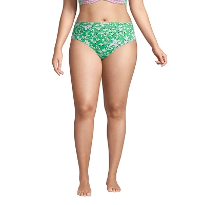 Lands' End Draper James X Lands' End Women's Plus Size Chlorine Resistant Retro High Waisted Bikini Bottoms - Image 5
