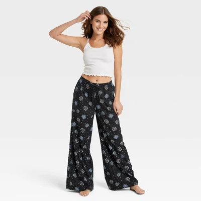Women's Woven Wide Leg Pajama Pants - Colsie⢠- Image 3