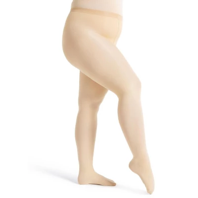 Capezio Women's Ultra Soft Self Knit Waistband Transition Tight - Image 17