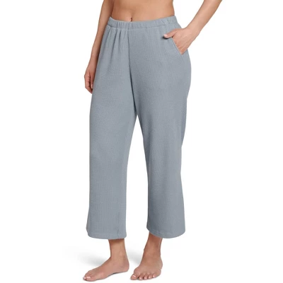Jockey Women's Waffle 7/8 Wide Leg Pant - Image 3