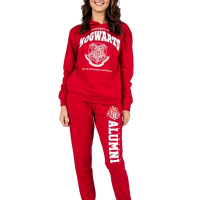 Harry Potter Hogwarts Alumni Juniors Red Hoodie And Joggers Set - Image 2