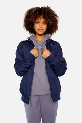 Members Only Women's Classic Iconic Racer Oversized Jacket - Image 6