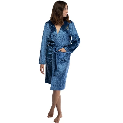 Harry Potter Womens Velvet Robe Hogwarts Houses - Image 6