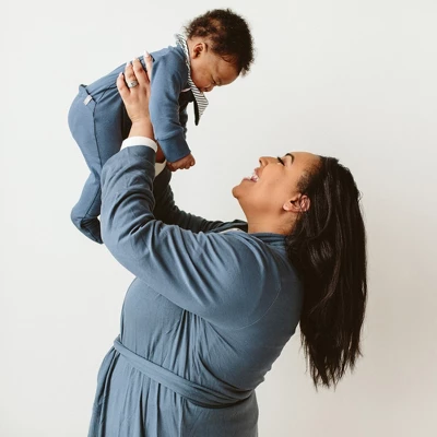 Goumikids Viscose Made From Bamboo + Organic Cotton Womens Robe - Image 4