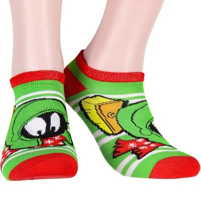 Looney Tunes Characters Striped Mix And Match Adult 5 Pack Ankle Socks Multicoloured - Image 3
