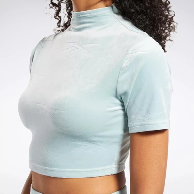 Reebok Classics Energy Tight Top Womens Athletic T-Shirts - Image 3