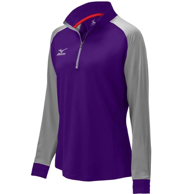 Mizuno Women's Elite 9 Prime 1/2 Zip Volleyball Jacket - Image 10