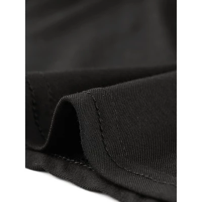 Allegra K Women's Party Neck Fringe Trim Sleeveless Halter Bodysuit - Image 4