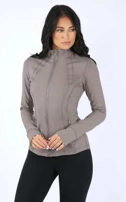 90 Degree By Reflex Womens Lightweight, Full Zip Running Track Jacket - Image 8