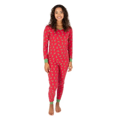 Leveret Womens Two Piece Cotton Christmas Pajamas - Image 6