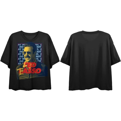 Ted Lasso Do As I Say Ladies Black T-shirt - Image 4