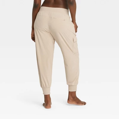 Women's Stretch Woven Tapered Cargo Pants - All In Motion™ - Image 3