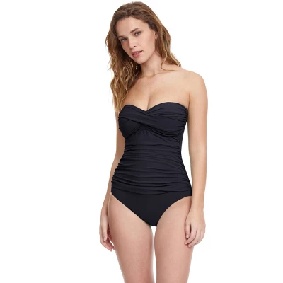 Profile By Gottex Tutti Frutti Twist Front Bandeau - Image 3