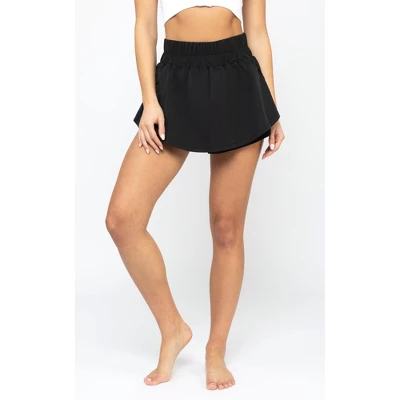 Yogalicious Radiant Commuter Woven High Waist Skort - Image 4