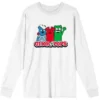 Otter Pops Logo Women's White Long Sleeve Shirt