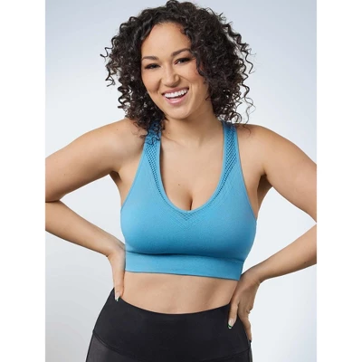 Leading Lady The Lea - Cooling Low-Impact Racerback Sports Bra - Image 7