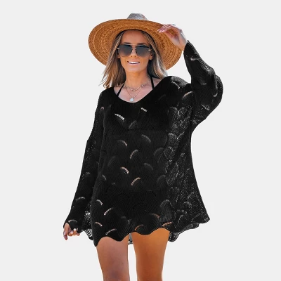 Women's Cutout Swim Cover Up Dress - Cupshe - Image 4