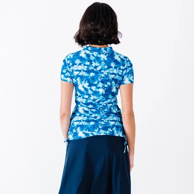 Calypsa Half-Zip Adele Swim Top - Image 2