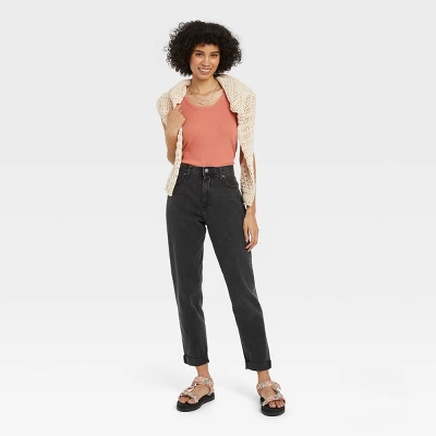 Women's High-Rise Boyfriend Jeans - Universal Thread™ - Image 2
