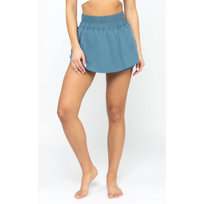 Yogalicious Radiant Commuter Woven High Waist Skort - Image 8