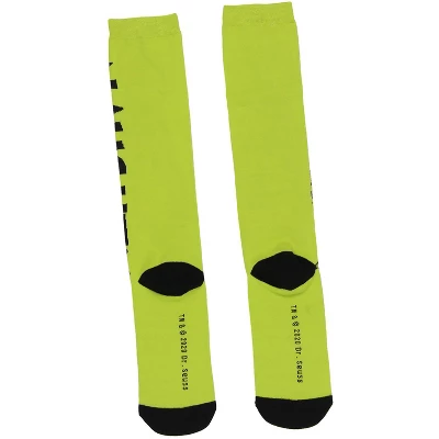 Dr Seuss Women's The Grinch Who Stole Christmas Naughty Knee-High Socks Green - Image 2