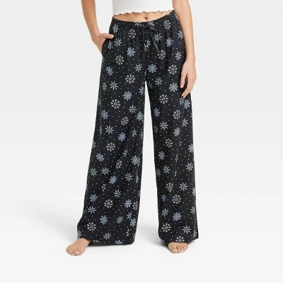 Women's Woven Wide Leg Pajama Pants - Colsieā¢