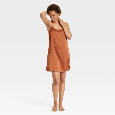 Women's Satin Chemise - Stars Above⢠- Image 3