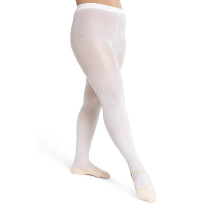 Capezio Women's Ultra Soft Self Knit Waistband Transition Tight - Image 9