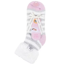 Women's Feather Cuff Sleep Socks