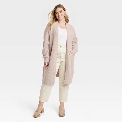 Women's Cashmere-Like Long Layering Cardigan - Universal Thread™ - Image 4
