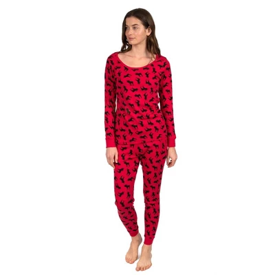 Leveret Womens Two Piece Cotton Christmas Pajamas - Image 4