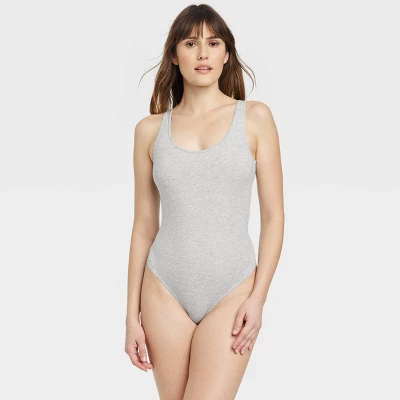 Women's Cotton Stretch Tank Bodysuit - Auden™ - Image 6