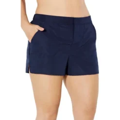 Swimsuits For All Women’s Plus Size Cargo Swim Short