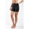 90 Degree By Reflex Womens 2 Pack High Waist Power Flex Yoga Shorts Tummy Control 5" Biker Shorts