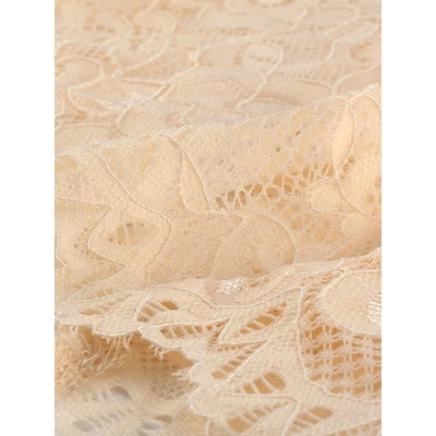 Allegra K Women's Elegant 3/4 Sleeve Sheer Floral Lace Cropped Bolero Shrugs - Image 5