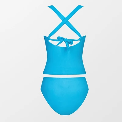 Women's Cross Back Tankini Set Swimsuit - Cupshe - Image 2