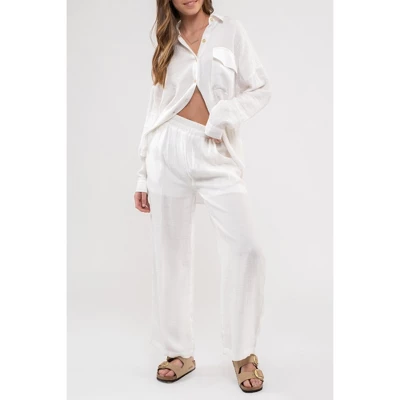 August Sky Women's Lightweight Button Down Top - Image 4