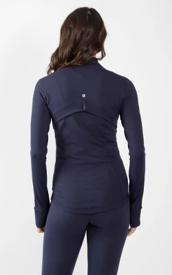 90 Degree By Reflex Womens Lightweight, Full Zip Running Track Jacket - Image 3