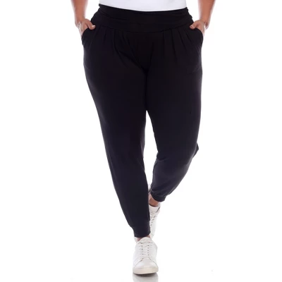 Women's Plus Size Harem Pants - White Mark - Image 8