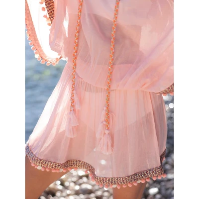 Shiraleah Pink Dede Swim Cover Up - Image 4