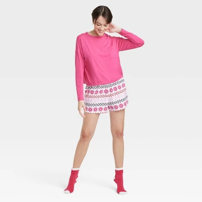 Women's 3pc Socks And Pajama Set - Colsie⢠- Image 4