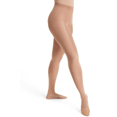 Capezio Women's Ultra Soft Self Knit Waistband Transition Tight - Image 7