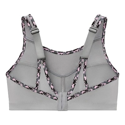 Glamorise Womens No-Bounce Camisole Sports Wirefree Bra 1066 Soft Gray - Image 4
