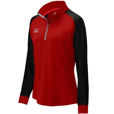 Mizuno Women's Elite 9 Prime 1/2 Zip Volleyball Jacket - Image 9