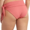 Birdsong Women's Rose Sash Fold-Over Bikini Bottom - S20237-ROSE