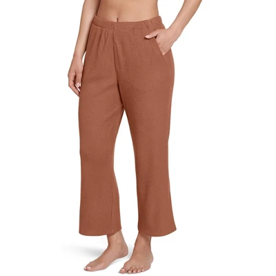 Jockey Women's Waffle 7/8 Wide Leg Pant - Image 4
