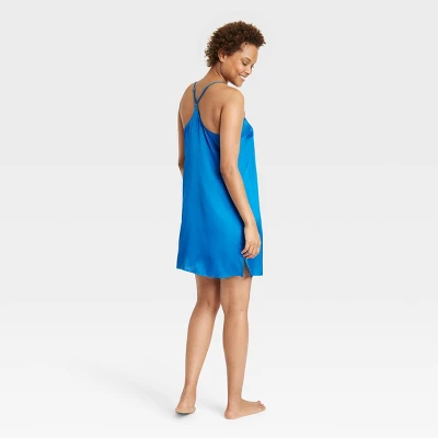 Women's Satin Chemise - Stars Aboveā¢